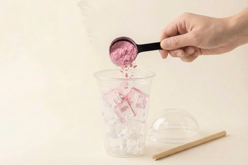 Step 3: Add refresher mix (20–25g)