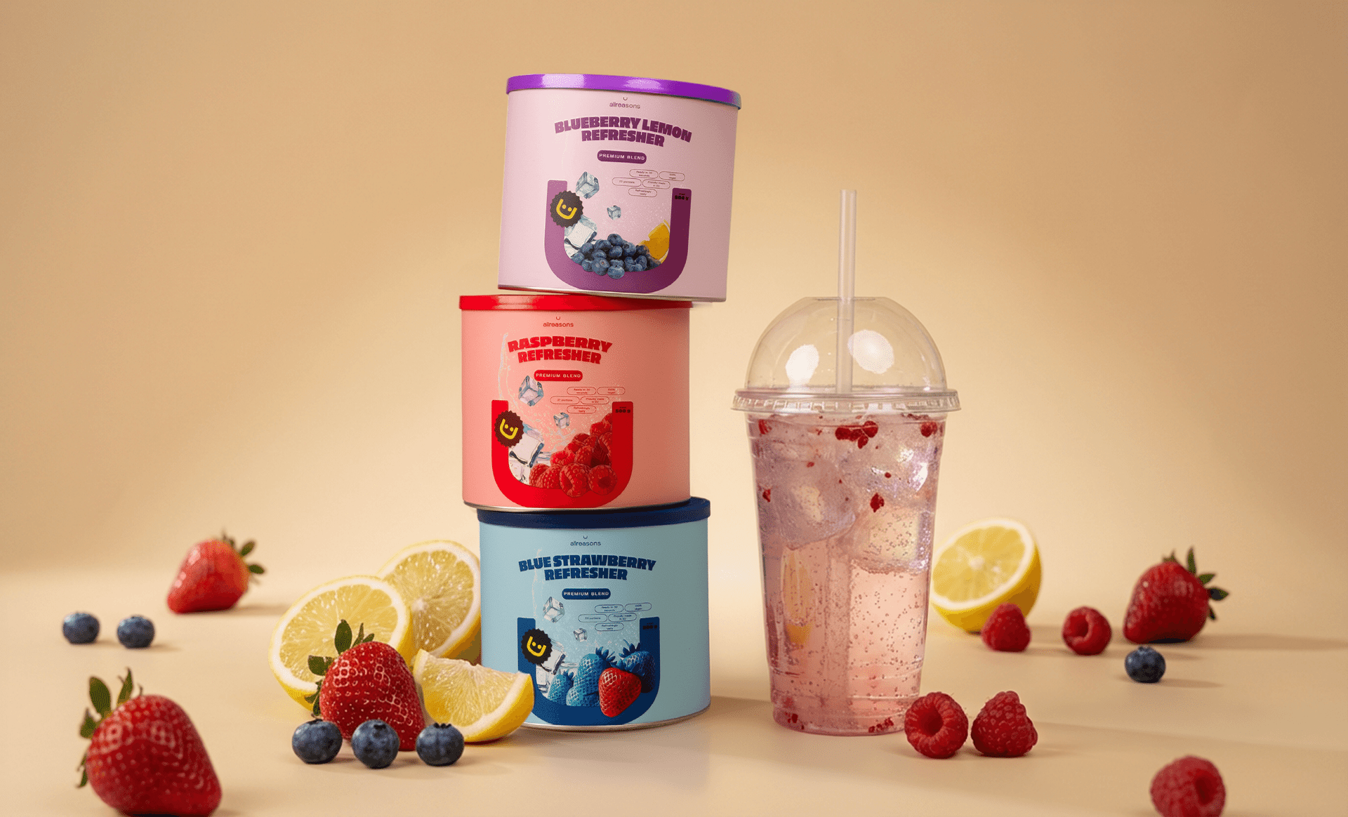 New Refresher Flavors: Red Sky, Blue Sky, Crimson Bloom
