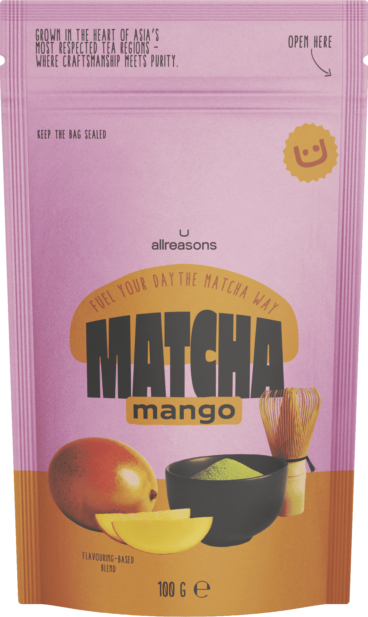 Mango Matcha Latte