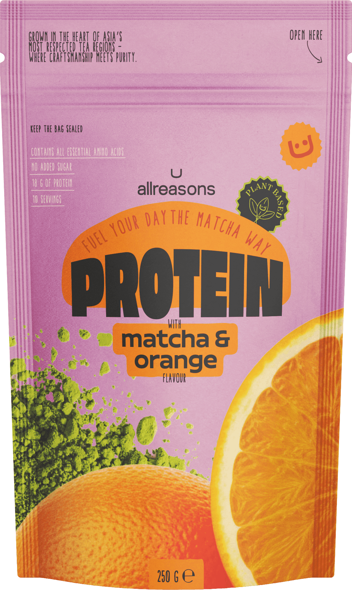 Orange Matcha Protein