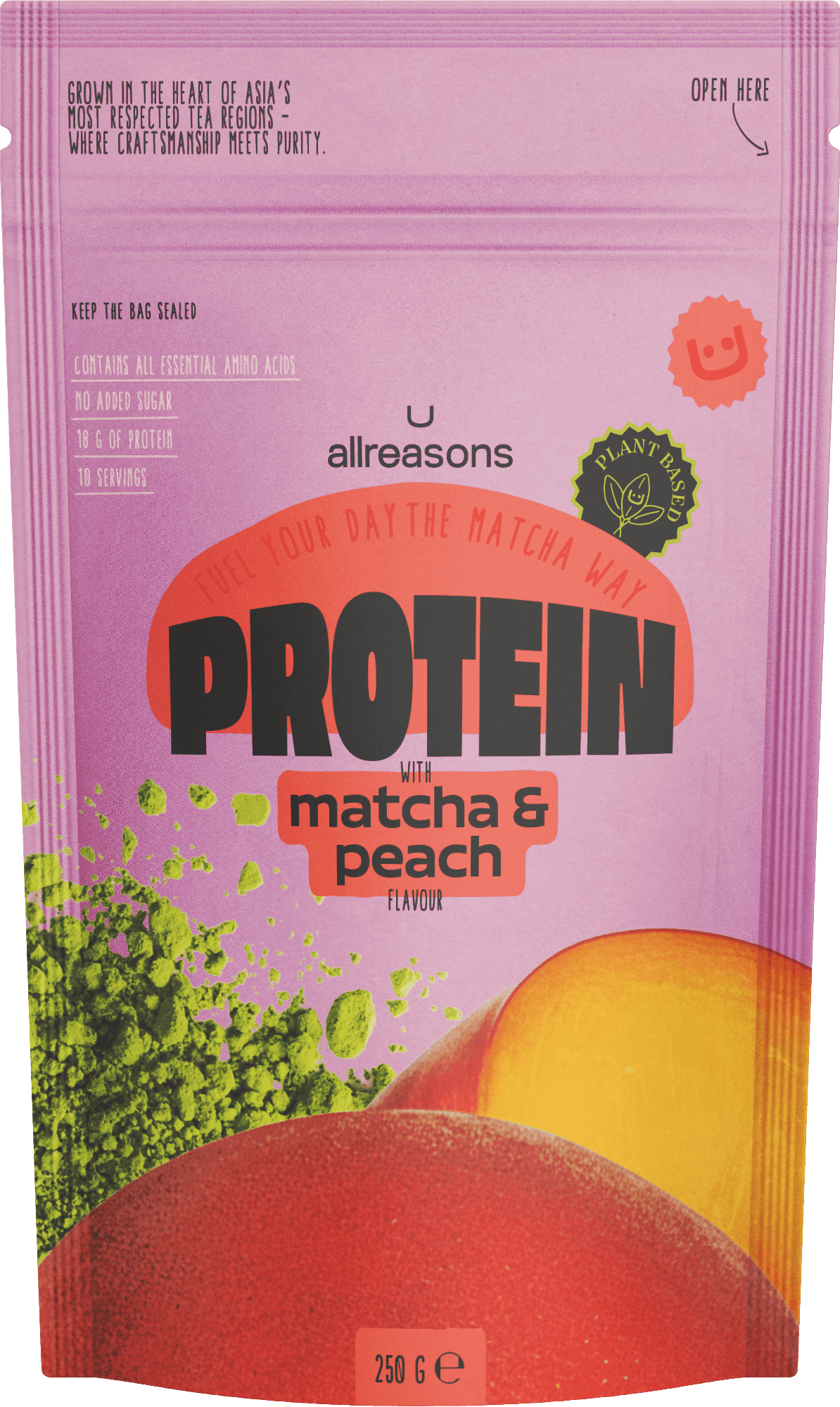 Peach Matcha Protein