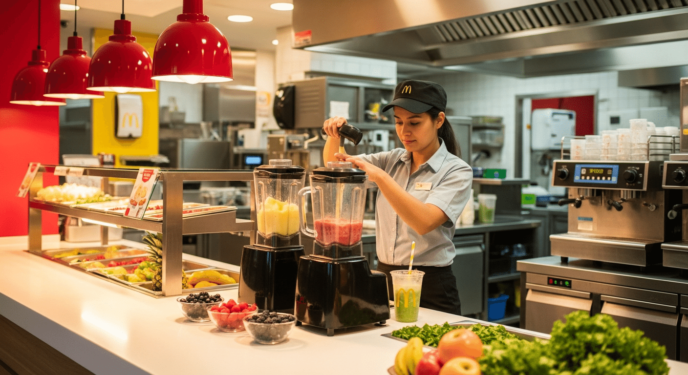 Smoothie Mixes for QSR & Fast-Food Chains